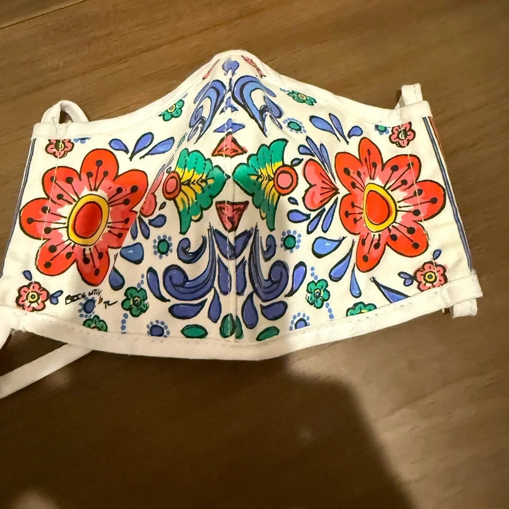 Brighton Floral Patterned Face Mask